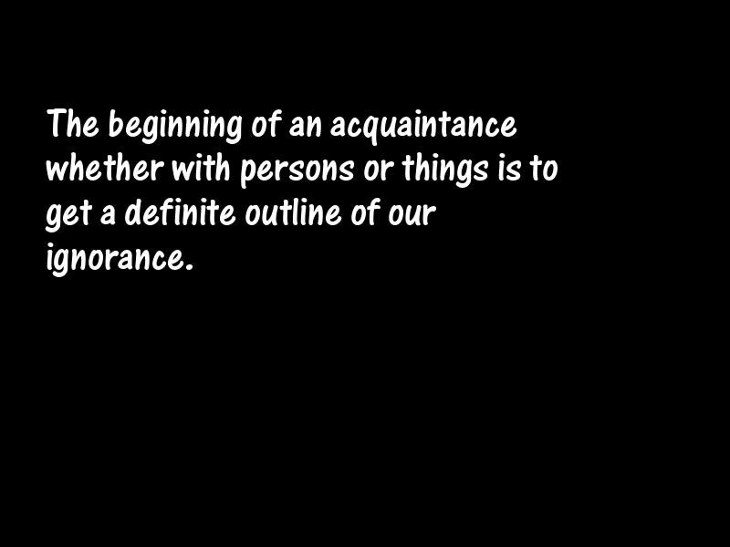 Acquaintance Motivational Quotes