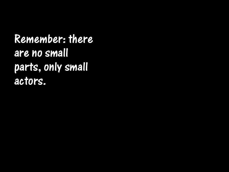 Acting and actors Motivational Quotes