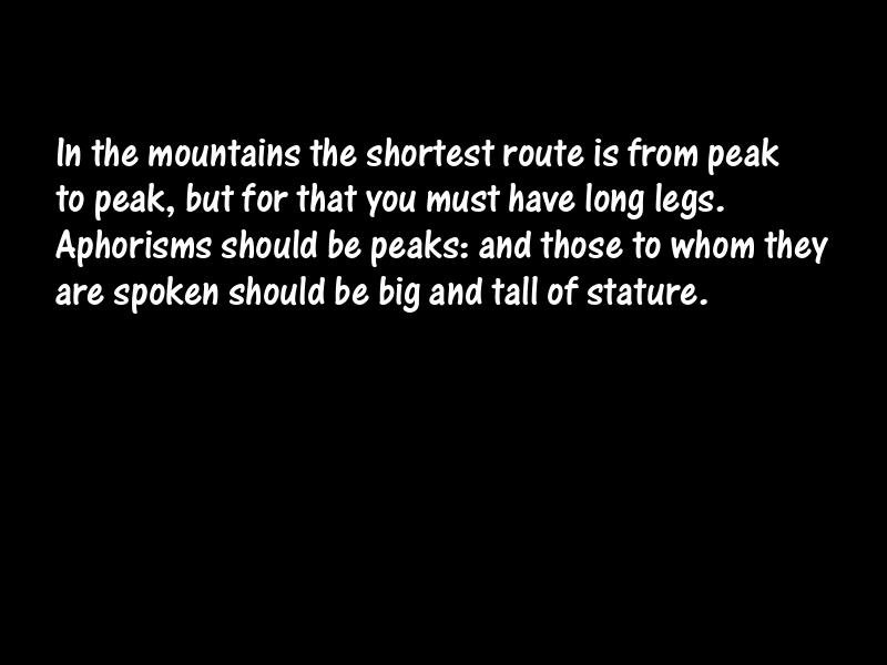Aphorisms and epigrams Motivational Quotes