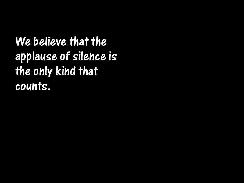 Applause Motivational Quotes