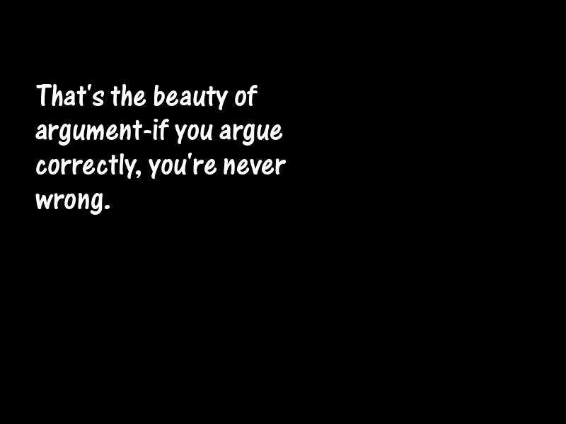Argument Motivational Quotes