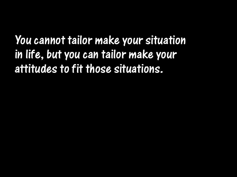Attitude Motivational Quotes