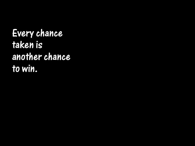 Chance Motivational Quotes