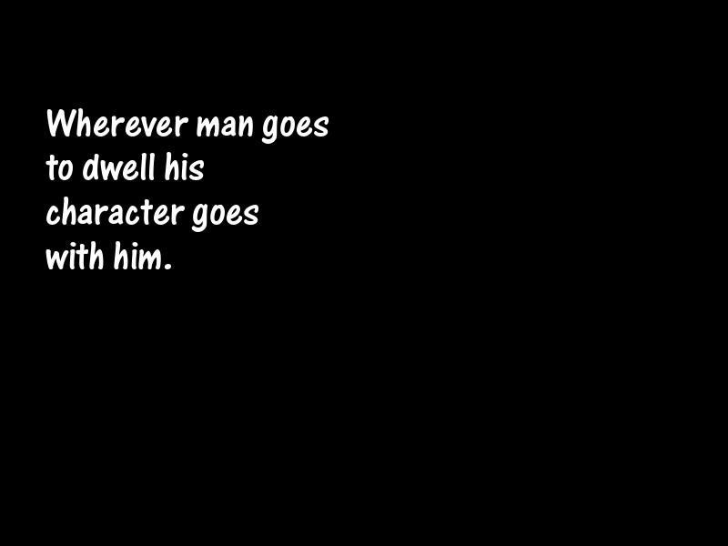 Character Motivational Quotes