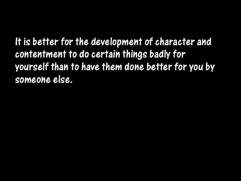Character Motivational Quotes