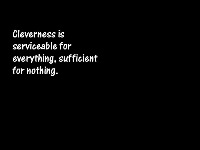 Cleverness Motivational Quotes