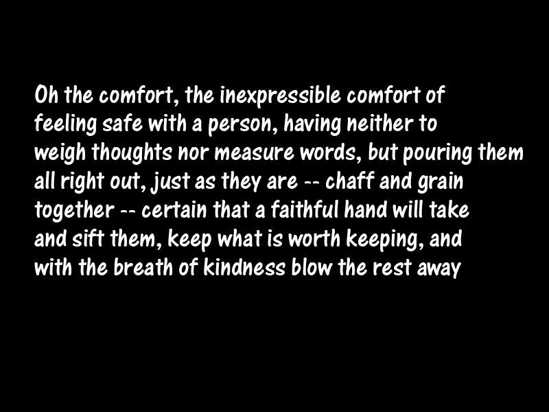Comfort Motivational Quotes