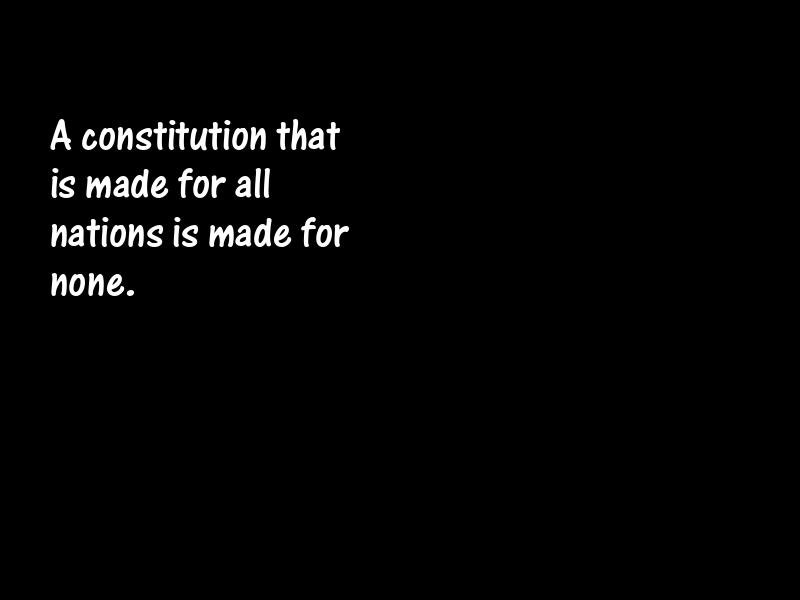 Constitutions Motivational Quotes