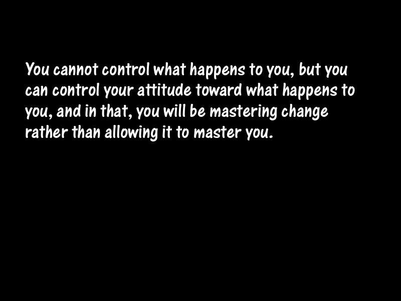 Control Motivational Quotes