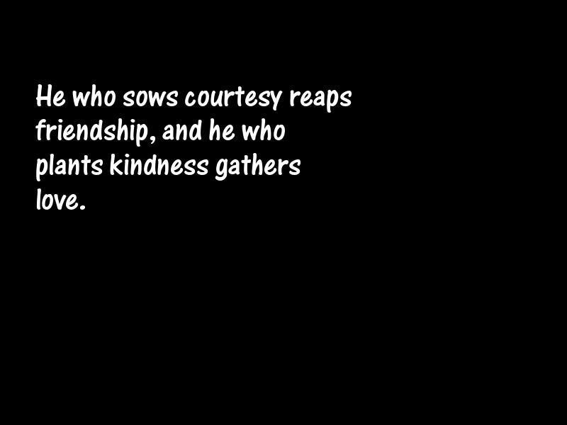 Courtesy Motivational Quotes