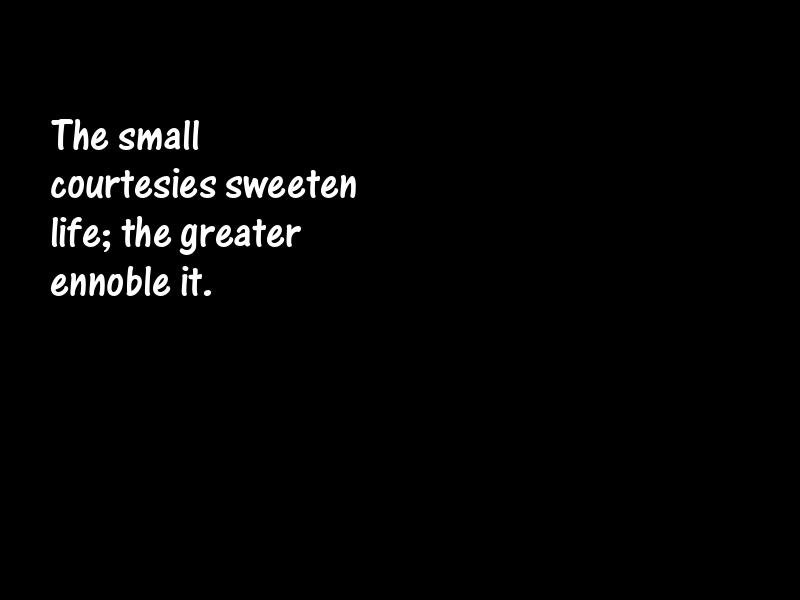 Courtesy Motivational Quotes