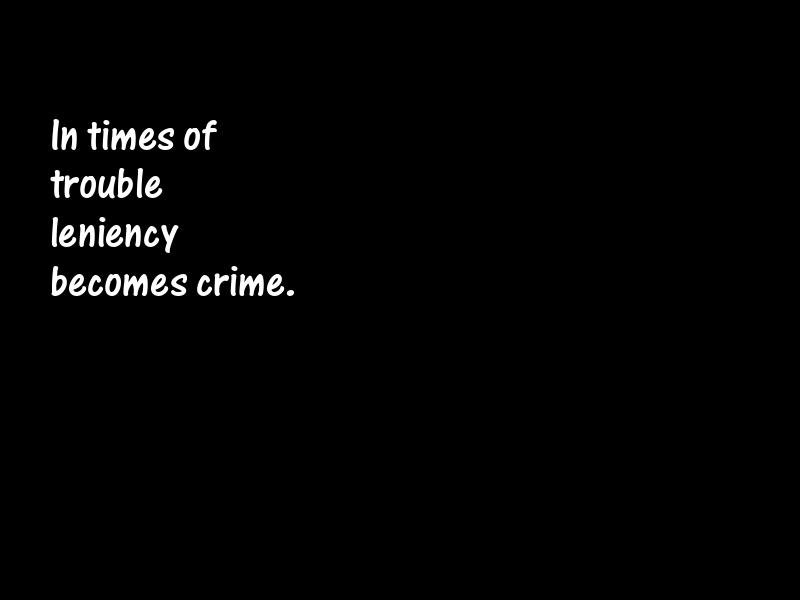 Crime and criminals Motivational Quotes
