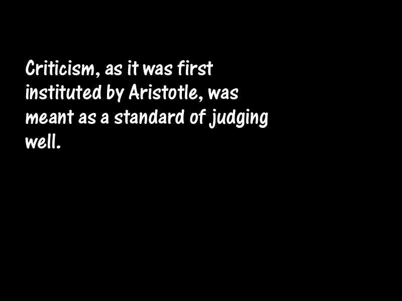 Criticism Motivational Quotes