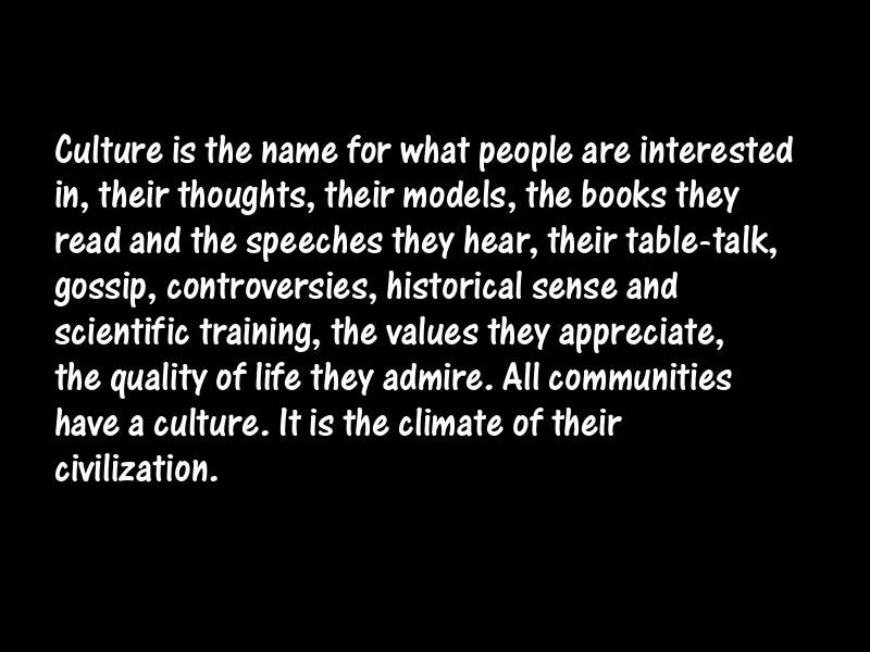 Culture Motivational Quotes