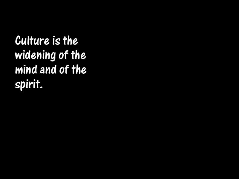Culture Motivational Quotes