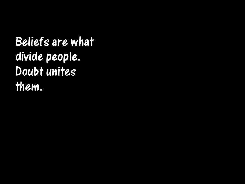 Doubt Motivational Quotes
