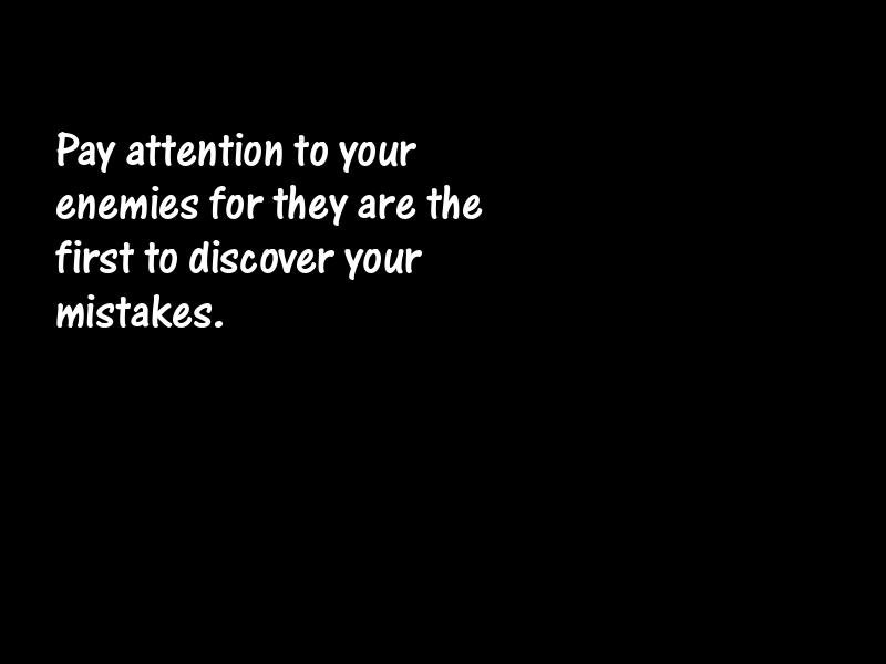 Enemies Motivational Quotes