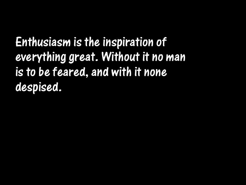 Enthusiasm Motivational Quotes