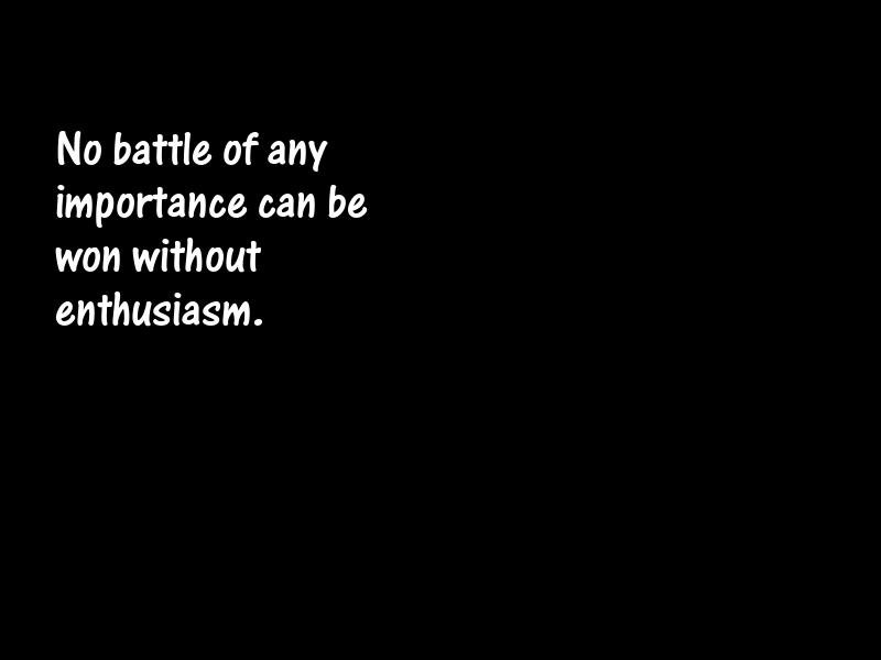 Enthusiasm Motivational Quotes