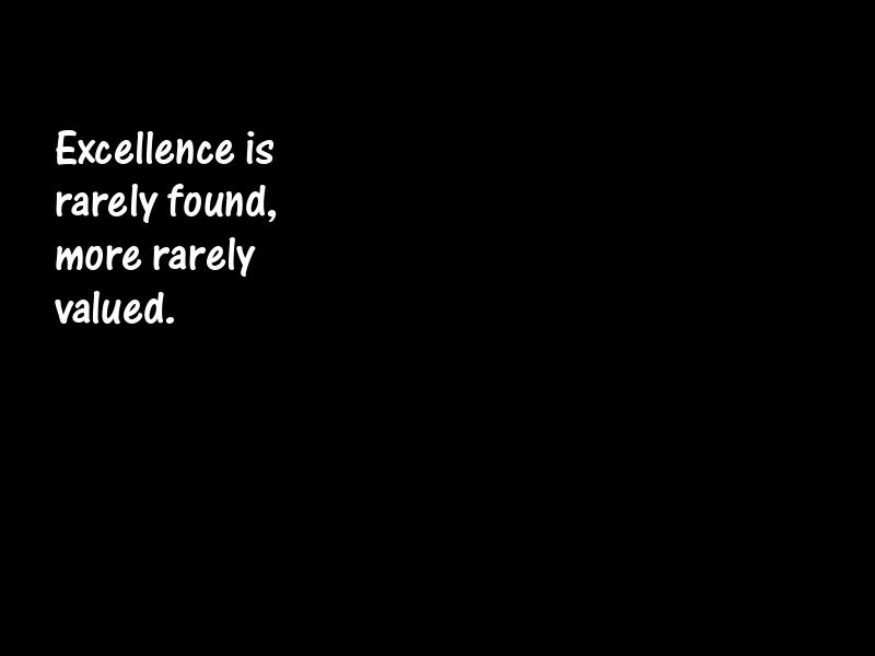 Excellence Motivational Quotes