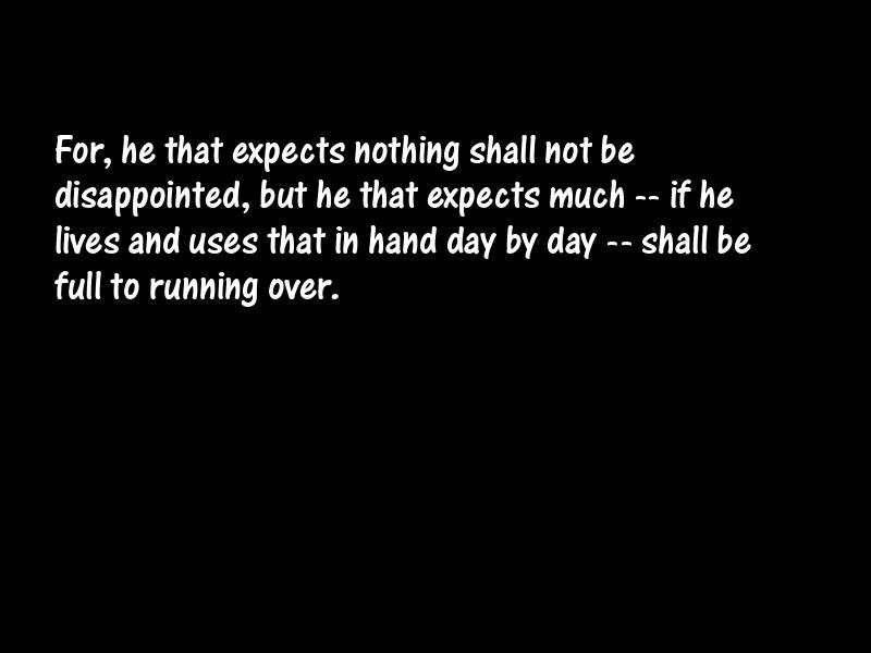 Expectation Motivational Quotes