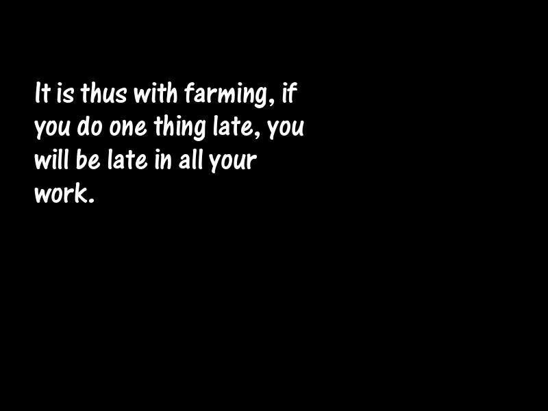 Farming and farmers Motivational Quotes