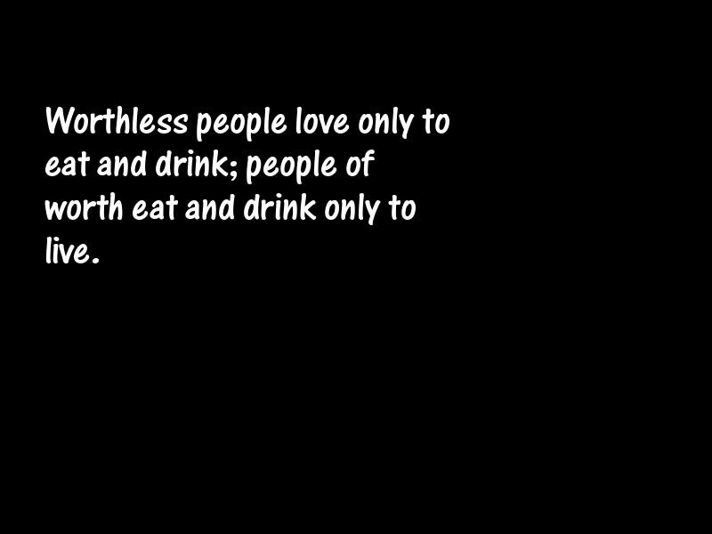 Food and eating Motivational Quotes