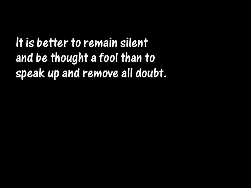 Fools and foolishness Motivational Quotes