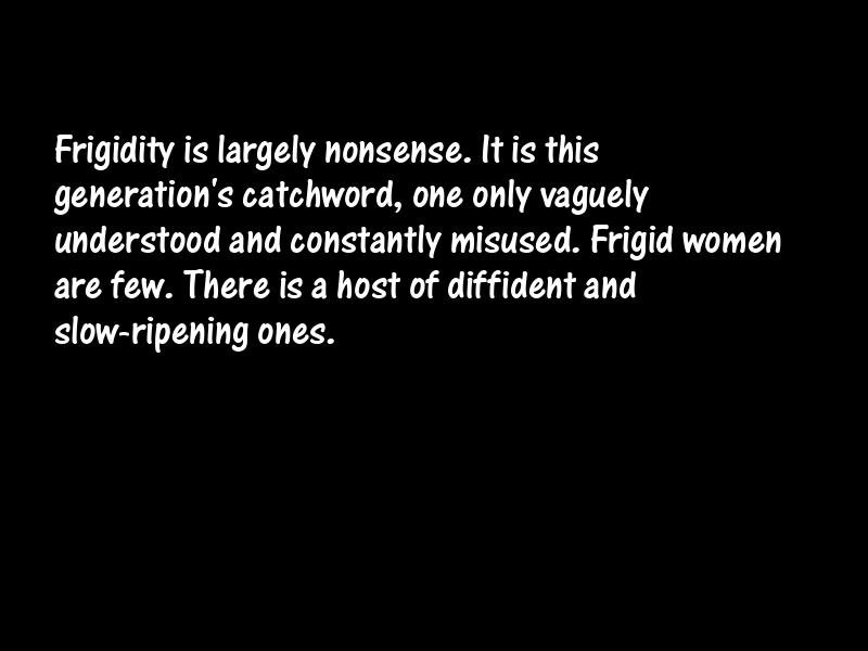 Frigidity Motivational Quotes