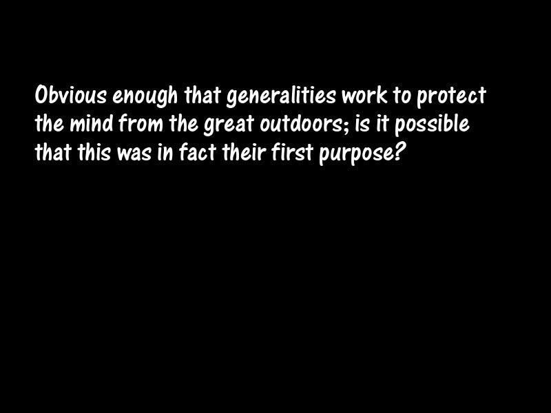 Generalizations Motivational Quotes