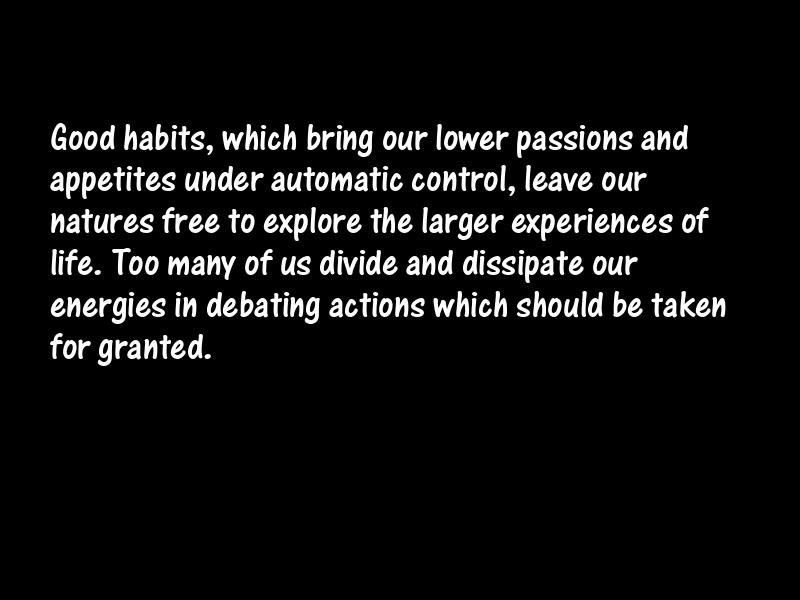 Habit Motivational Quotes