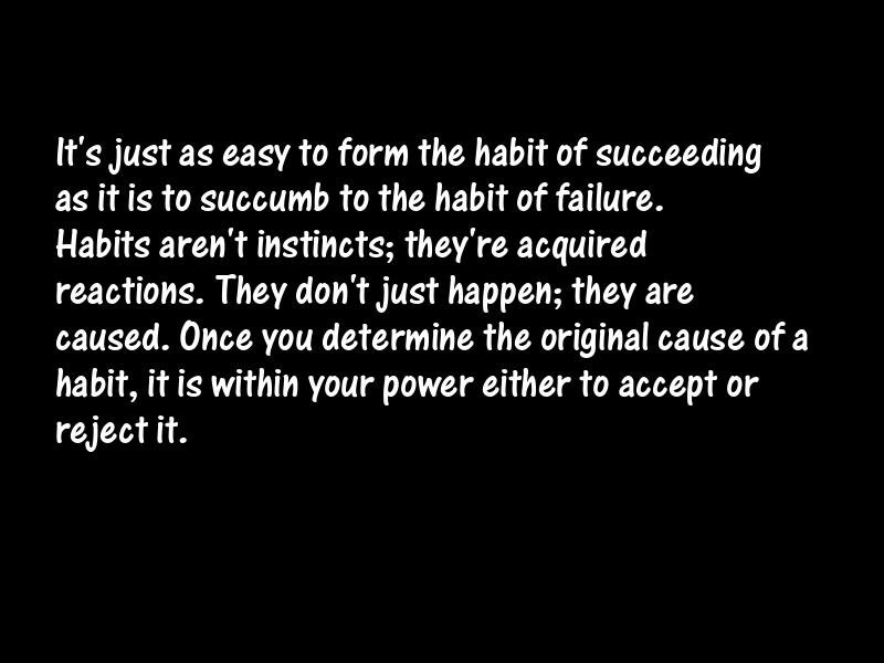 Habit Motivational Quotes