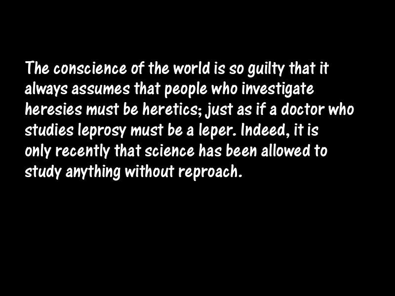 Heresy Motivational Quotes