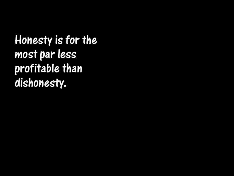 Honesty Motivational Quotes
