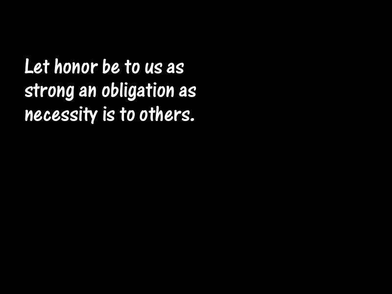 Honor Motivational Quotes