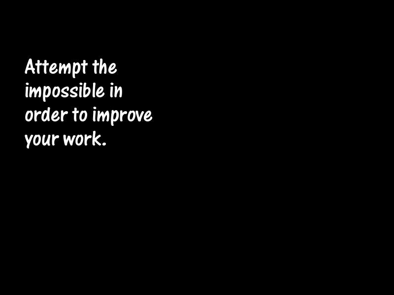 Impossibility Motivational Quotes