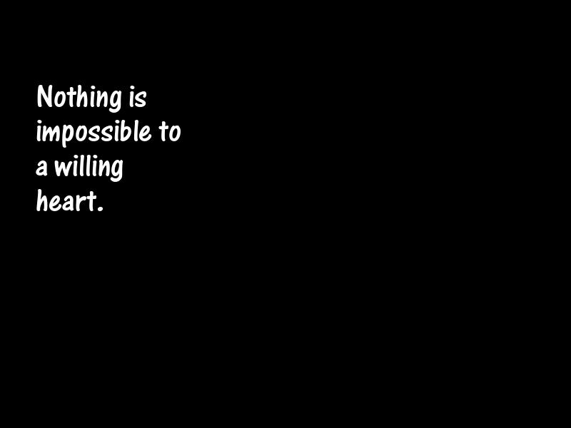 Impossibility Motivational Quotes