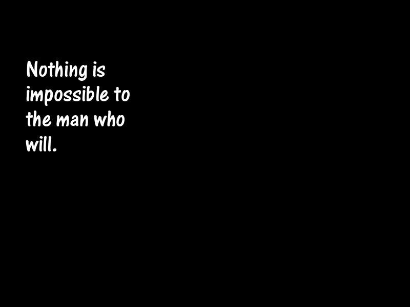 Impossibility Motivational Quotes