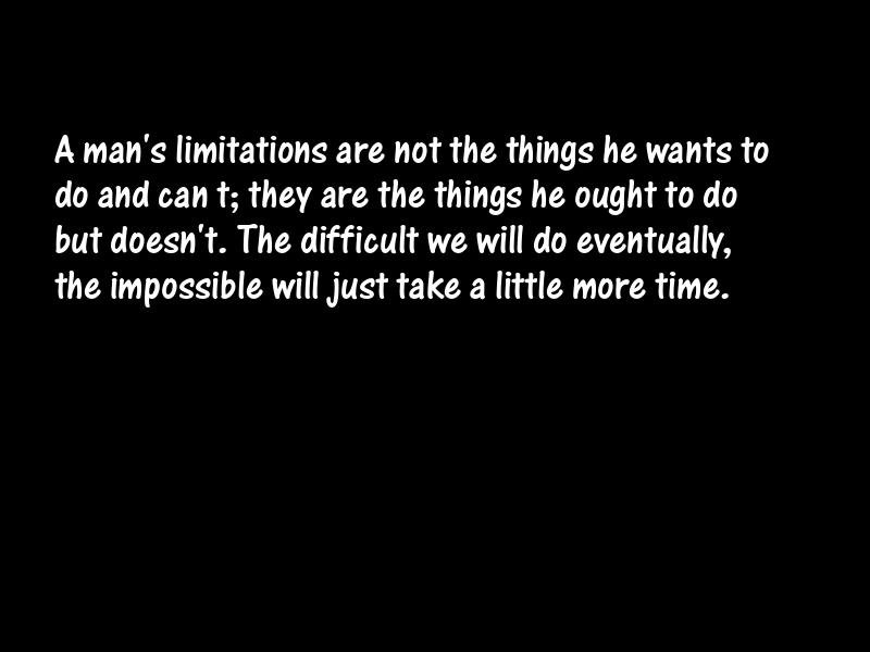 Impossibility Motivational Quotes