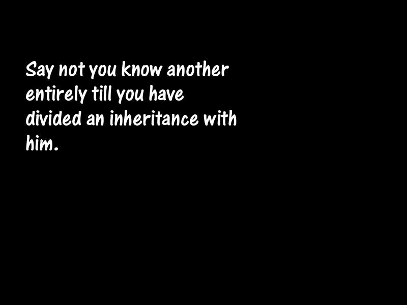 Inheritance Motivational Quotes