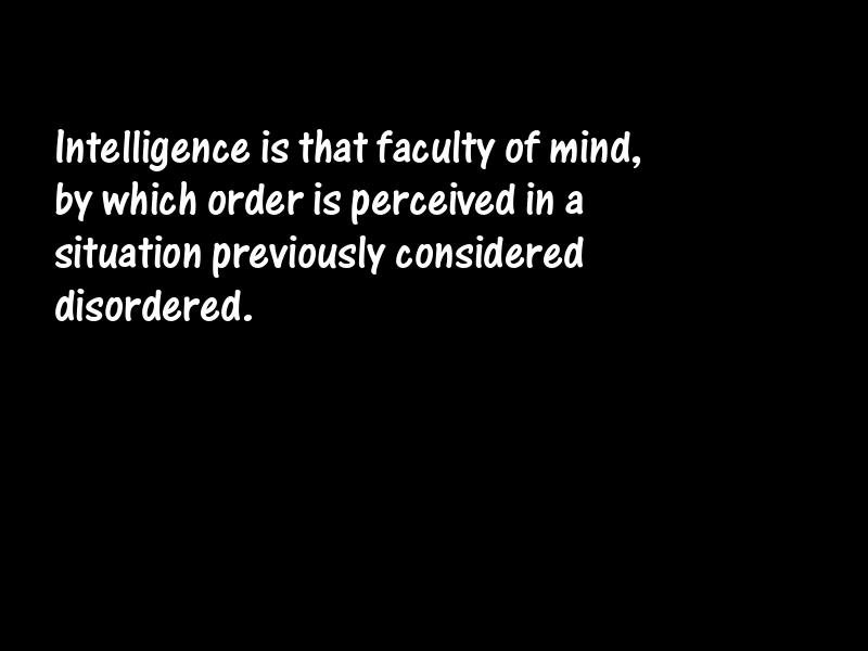 Intelligence and intellectuals Motivational Quotes