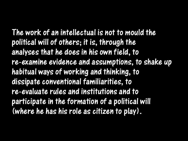 Intelligence and intellectuals Motivational Quotes