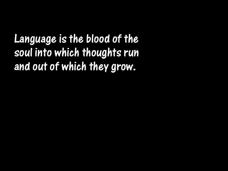 Language Motivational Quotes