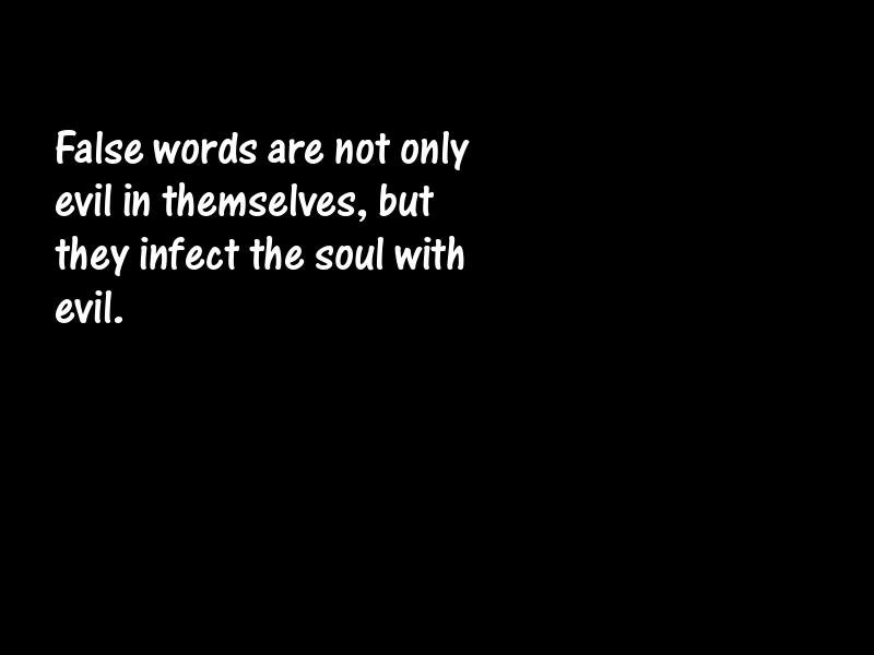 Lies Motivational Quotes