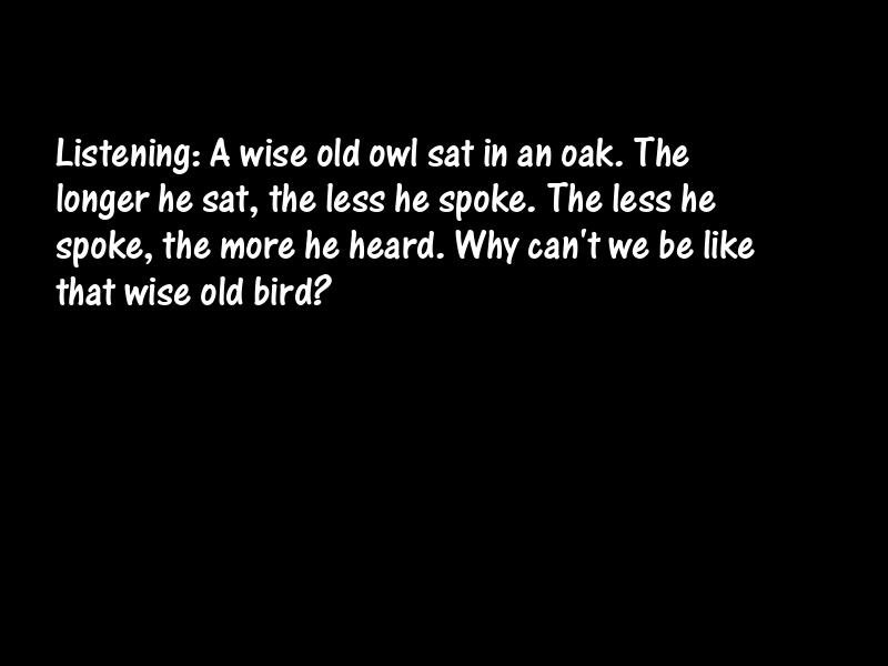 Listening Motivational Quotes