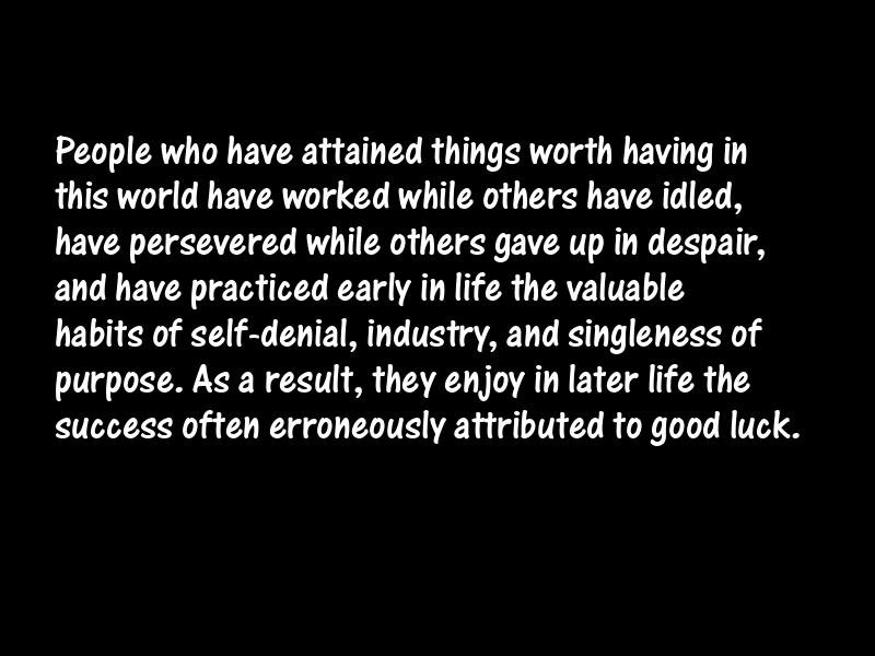 Luck Motivational Quotes