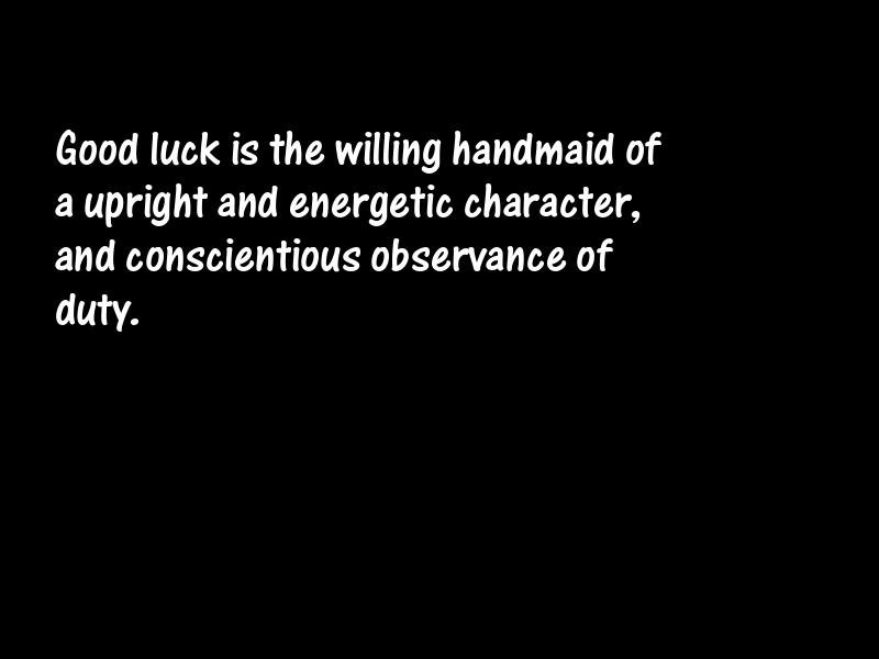 Luck Motivational Quotes