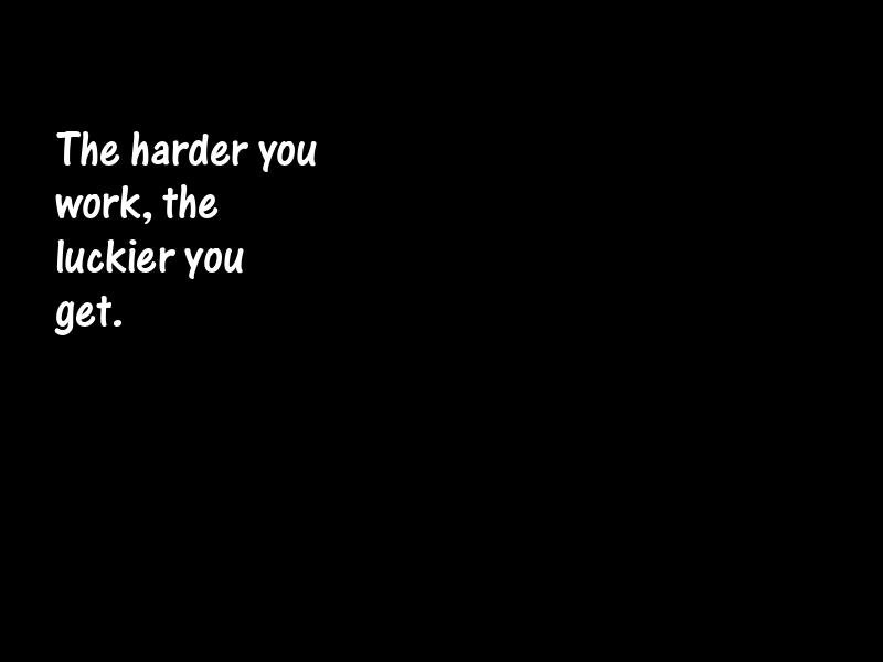 Luck Motivational Quotes