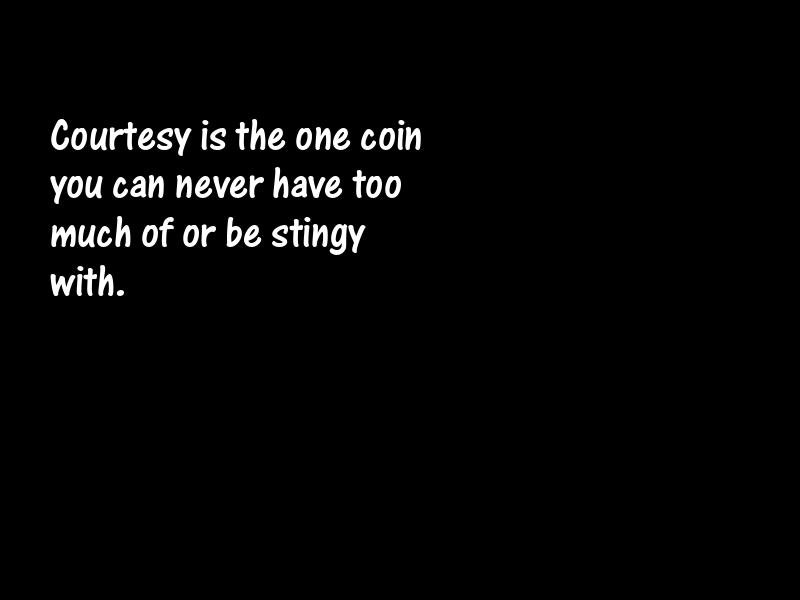 Manners Motivational Quotes