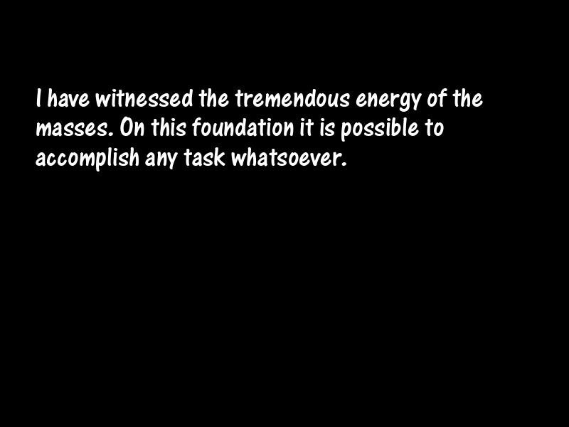 Masses Motivational Quotes